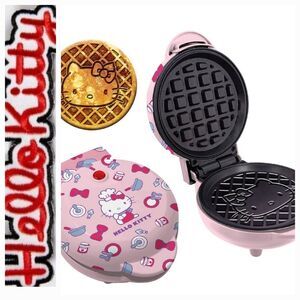 Hello Kitty Logo Waffle Maker